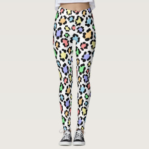 Colourful Buttery Smooth Bold and Beautiful Leopar Leggings