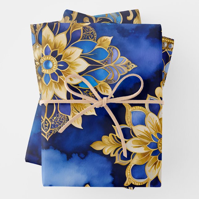 Colourful Byzantine Art Wrapping Paper Sheets (Creator Uploaded)