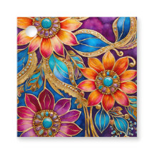 Colourful Byzantine Jewel Art Gift Tags