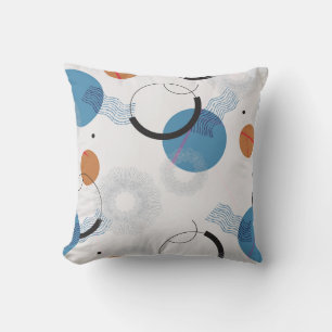 Colourful Cactus: Cute Seamless Pattern Cushion