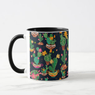 Colourful Cactus Garden Mug