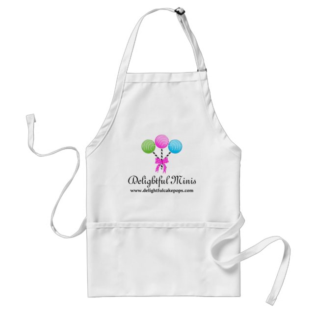 Colourful Cake Pops Apron (Front)