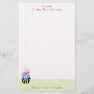 Colourful Cake Stationery