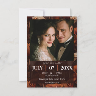 Colourful Calla Lilies Aesthetic Traditional Weddi Save The Date