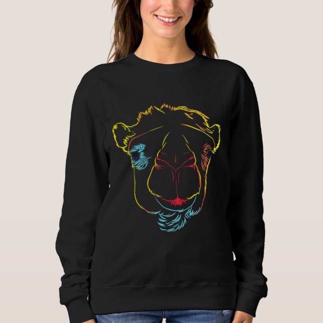 Colourful Camel Sweatshirt (Front)