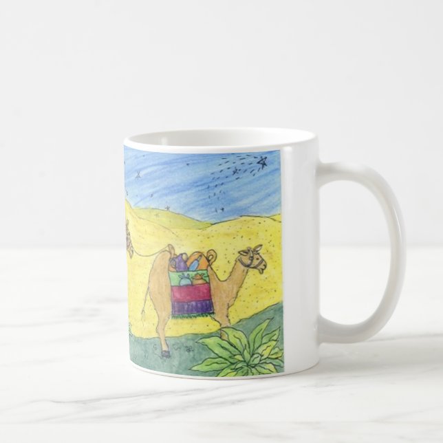 Colourful Camels Coffee Mug (Right)