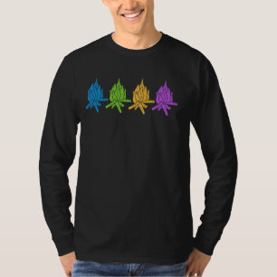 colourful Camp Director camp leaders scouting Camp T-Shirt