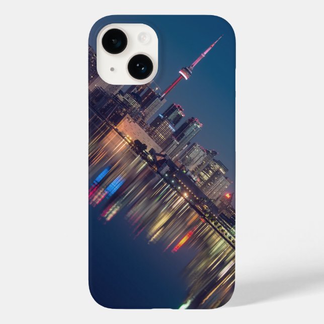 Colourful Canada Ontario Night Case-Mate iPhone Ca Case (Back)