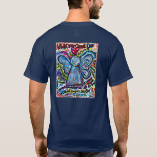 Colourful Cancer Angel - Custom Team Walk Shirt