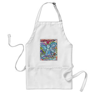Colourful Cancer Angel Painting Standard Apron