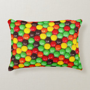 Colourful candies decorative cushion