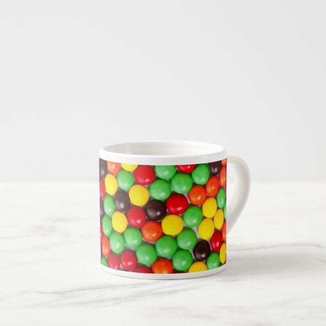 Colourful candies espresso cup (Front Right)