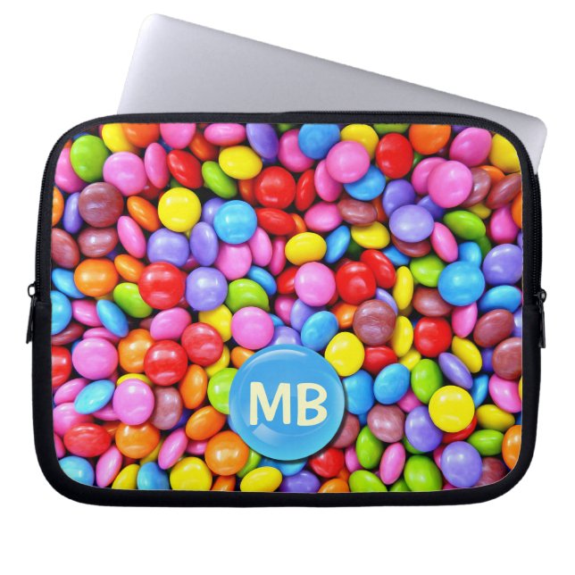 Colourful Candies Laptop Sleeve (Front)