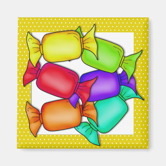 Colourful Candies Magnet