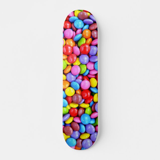Colourful Candies Skateboard (Front)