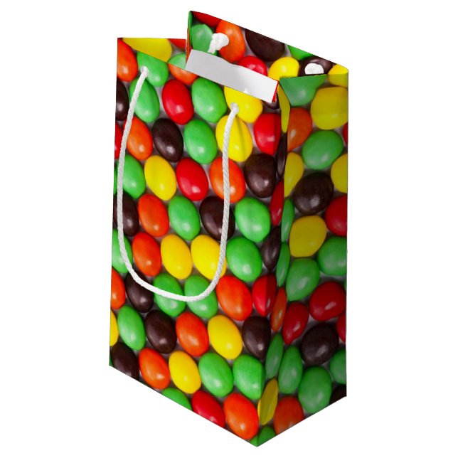 Colourful candies small gift bag (Back Angled)