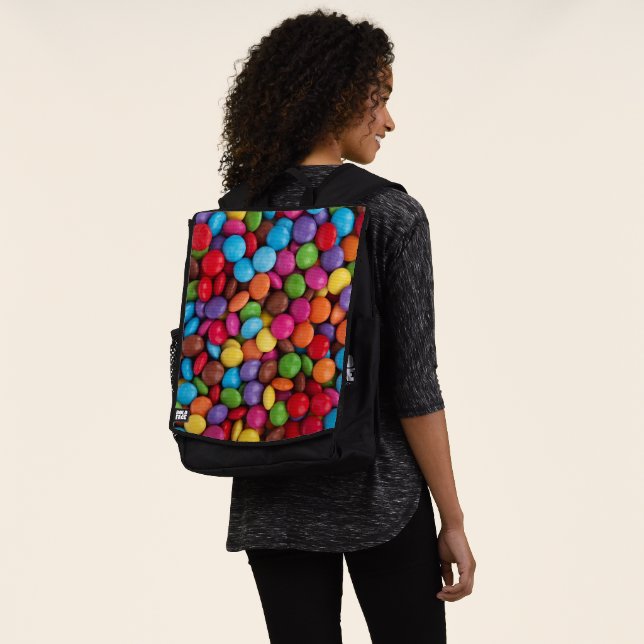 Colourful Candy, Candy Buttons, Sweets, Food Backpack (Worn)