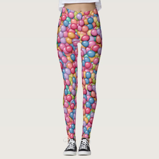 Colourful Candy Craze Women’s Leggings (Front)