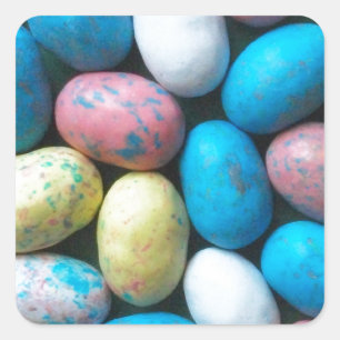 Colourful Candy Easter Eggs Sticker