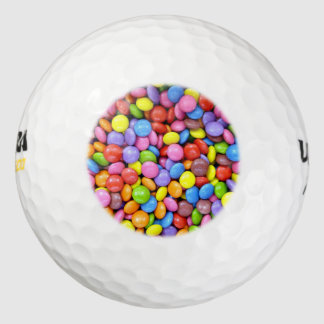 Colourful Candy Golf Balls