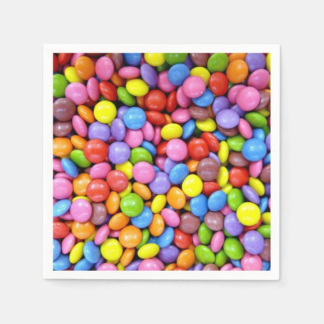 Colourful Candy Napkin (Front)