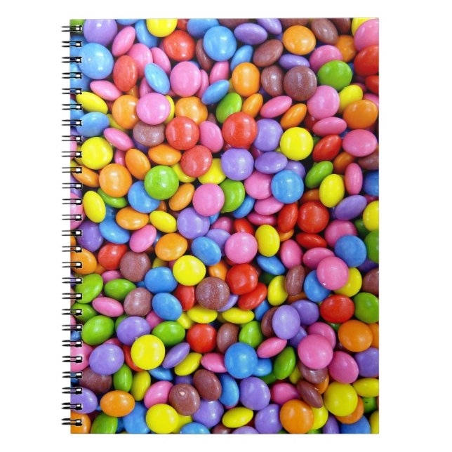Colourful Candy Notebook (Front)