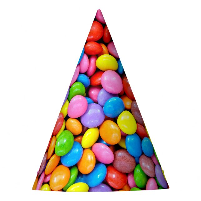 Colourful Candy Party Hat (Front)