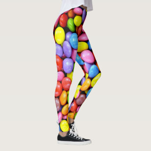 Colourful Candy Pieces Leggings