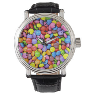Colourful Candy Pieces Watch