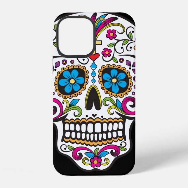 Colourful Candy Skull Case-Mate iPhone Case (Back)
