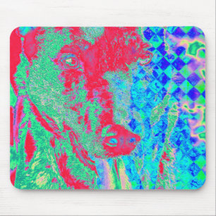 Colourful Canine Mouse Mat