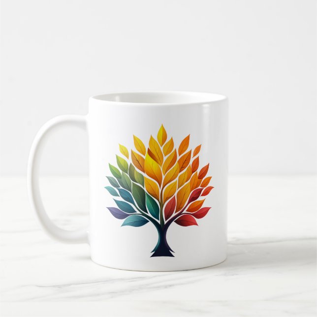 Colourful Canopy Mug (Left)