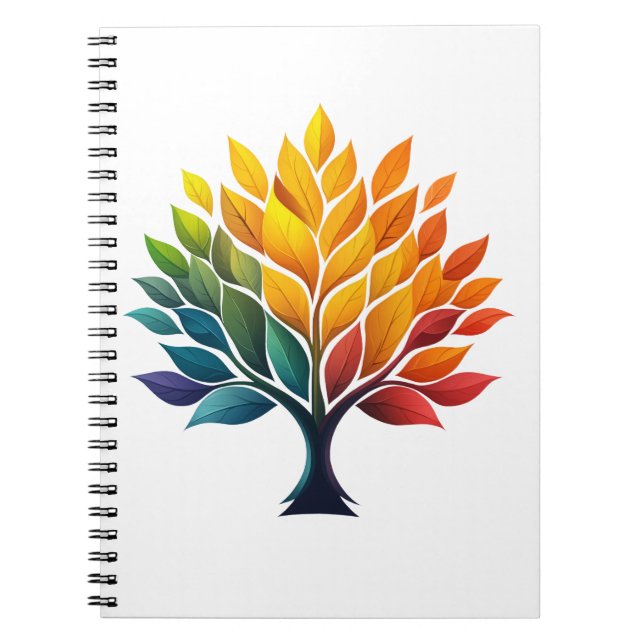 Colourful Canopy Notebook (Front)