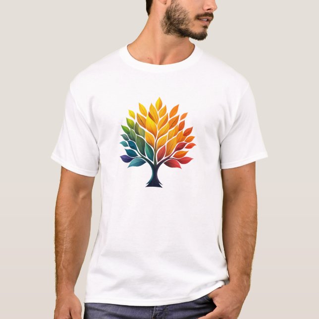 Colourful Canopy T-Shirt (Front)