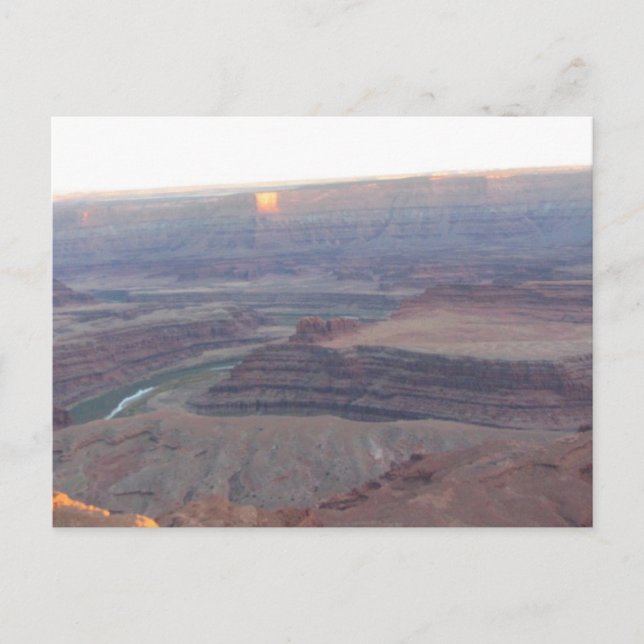 Colourful Canyon Postcard (Front)