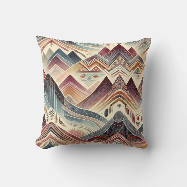Colourful Canyons Cushion (Front)