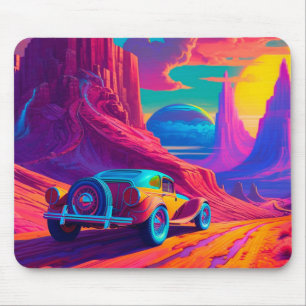 Colourful Car Mouse Mat