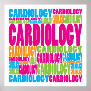 Colourful Cardiology Poster