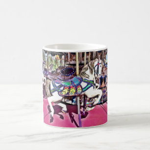 Colourful Carousel Horse at Carnival Photo Gifts Coffee Mug