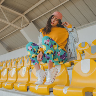 colourful cars leggings