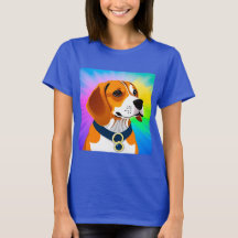 Colourful Cartoon Dog Illustration