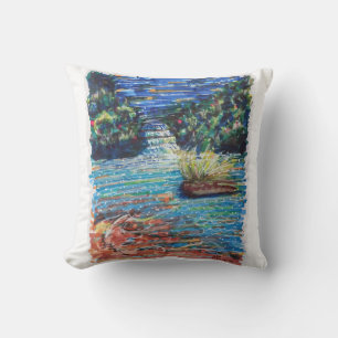 Colourful Cascade Cushion