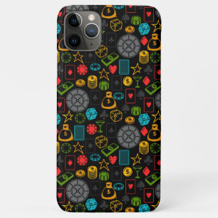 Colourful Casino Icons   iPhone 11 Pro Max Case