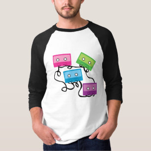 Colourful Cassette Tapes T-Shirt