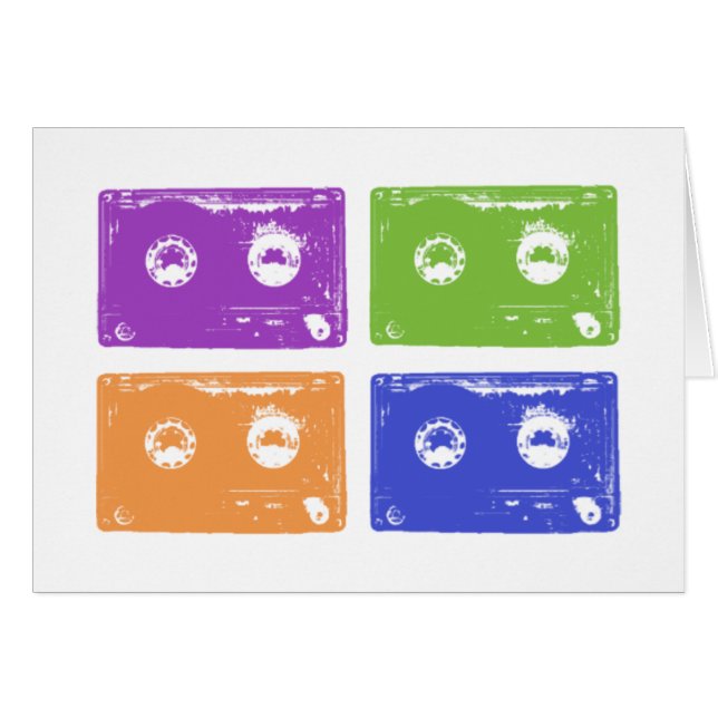 Colourful cassettes! (Front Horizontal)