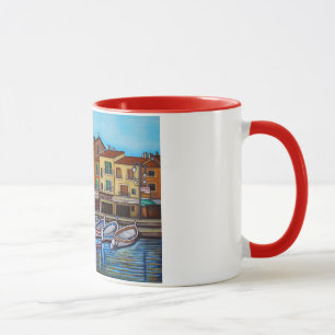 Colourful Cassis 11 oz Ringer Mug