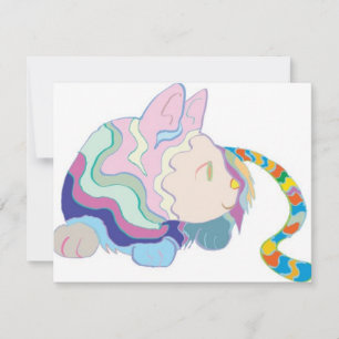 Colourful Cat