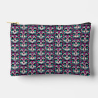 Colourful Cat Sugar Skull