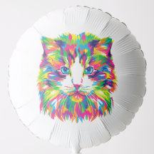 Colourful Cats Art Aesthetic Cat Pictures Cat Art 