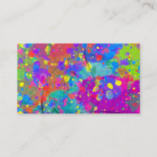 Colourful Celebration Business Card
